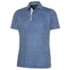 Galvin Green Gents Mark Polo Shirt Ensign Blue - Navy (31) -Golf Fashion-Galvin Green P G1374GALVINGREENSHIRTENSIGNBLUENAVY31GENTS L
