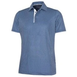 Galvin Green Gents Mark Polo Shirt Ensign Blue - Navy (31)
