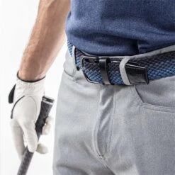 Galvin Green Gents Will Elastic Belt Navy (33) -Golf Fashion-Galvin Green P G1394GALVINGREENBELTNAVY33GENTS 2 L