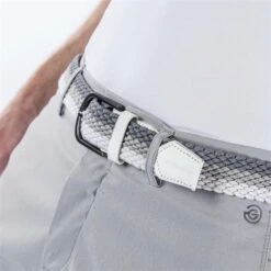 Galvin Green Gents Will Elastic Belt White (11) 9 Galvin Green Gents Will Elastic Belt White (11) -Golf Fashion-Galvin Green P G1394GALVINGREENBELTWHITE11GENTS 3 L