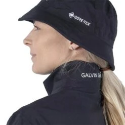 Galvin Green Ladies Aila Paclite Jacket Black - White -Golf Fashion-Galvin Green P G2103GGLADIESAILAPACLITEJKTBLACKWHITE 4 L