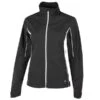 Galvin Green Ladies Aila Paclite Jacket Black - White -Golf Fashion-Galvin Green P G2103GGLADIESAILAPACLITEJKTBLACKWHITE L