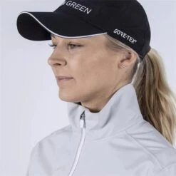 Galvin Green Ladies Aila Paclite Jacket Cool Grey - White -Golf Fashion-Galvin Green P G2103GGLADIESAILAPLJKTCOOLGREYWHITE 2 L