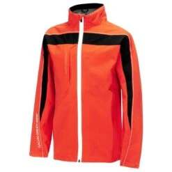Galvin Green Junior Reed GORE-TEX Paclite® Jacket Spicy Orange - Black