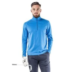 Galvin Green Gents Drake Pullover Blue (63) 10 Galvin Green Gents Drake Pullover Blue (63) -Golf Fashion-Galvin Green P G7832GALVINGREENPULLOVERBLUE63GENTS 2 L
