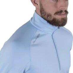 Galvin Green Gents Drake Pullover Blue Bell -Golf Fashion-Galvin Green P G7832GGGENTSDRAKEPULLOVERBLUEBELL 2 L
