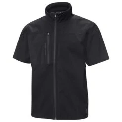 Galvin Green Gents Alvin Waterproof GORE-TEX Paclite Short Sleeve Jacket Black