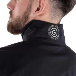 Galvin Green Gents Apollo GORE-TEX Paclite Jacket Black - White - Sharkskin - Green -Golf Fashion-Galvin Green P G7915GGGENTSAPOLLOGTXPLJKTBLACKWHITESHARKGREEN 5 L