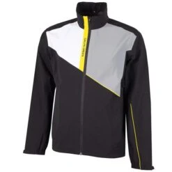Galvin Green Gents Apollo GORE-TEX Paclite Jacket Black - White - Sharkskin Yellow
