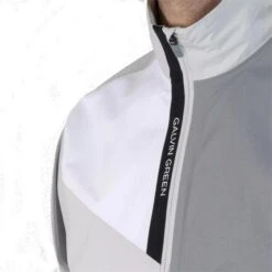 Galvin Green Gents Apollo GORE-TEX Paclite Jacket Cool Grey - White - Sharkskin -Golf Fashion-Galvin Green P G7915GGGENTSAPOLLOGTXPLJKTCOOLGRETWHITESHARKSKIN 2 L
