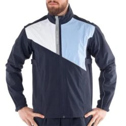 Galvin Green Gents Apollo GORE-TEX Paclite Jacket Navy - White - Bluebell 11 Galvin Green Gents Apollo GORE-TEX Paclite Jacket Navy - White - Bluebell -Golf Fashion-Galvin Green P G7915GGGENTSAPOLLOGTXPLJKTNAVYWHITEBLUEBELL 4 L