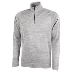 Galvin Green Gents Dixon 1/4 Zip Insula Lite Light Grey