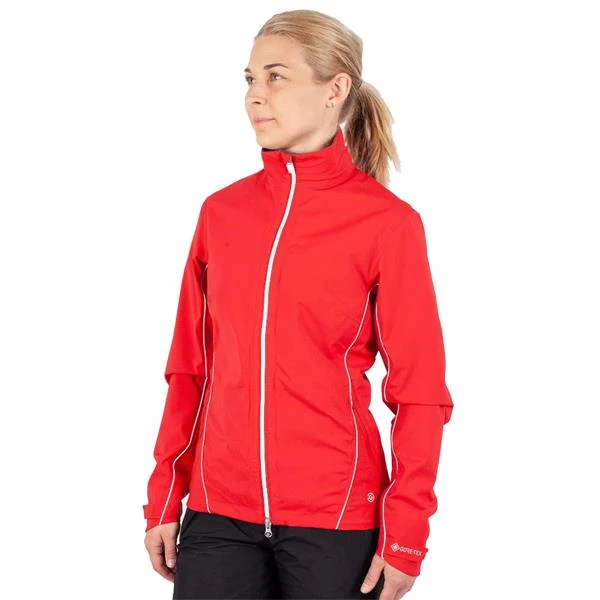 Galvin Green Ladies Arissa Waterproof GORE-TEX Jacket Red - White 4 Galvin Green Ladies Arissa Waterproof GORE-TEX Jacket Red - White - Image 2