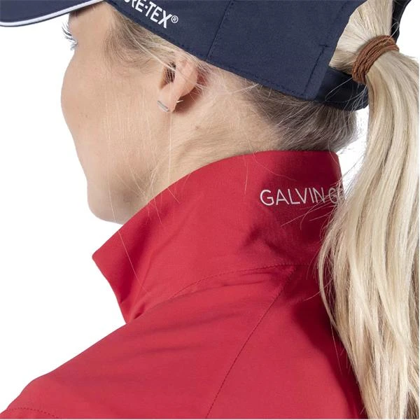 Galvin Green Ladies Arissa Waterproof GORE-TEX Jacket Red - White 7 Galvin Green Ladies Arissa Waterproof GORE-TEX Jacket Red - White - Image 5