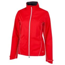 Galvin Green Ladies Arissa Waterproof GORE-TEX Jacket Red - White