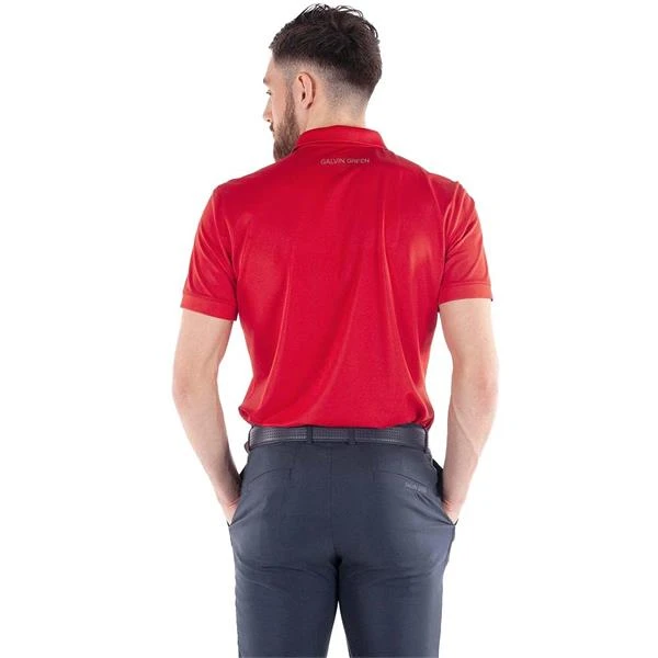 Galvin Green Gents Max Tour Polo Shirt Red 5 Galvin Green Gents Max Tour Polo Shirt Red - Image 3