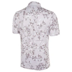 Galvin Green Makai Ventil8 Plus Golf Polo 2022 -Golf Fashion-Galvin Green ann3214 cool gray sharkskin white 2 90168.1662105458